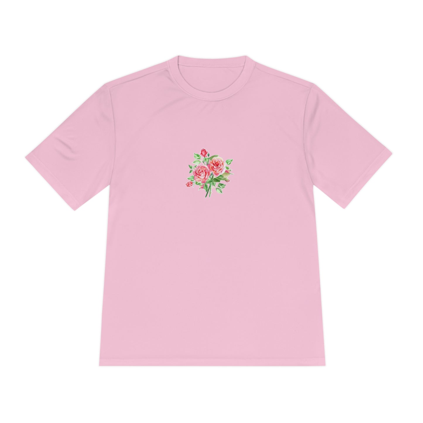 Camiseta mujer flor rosa  T-Shirt women