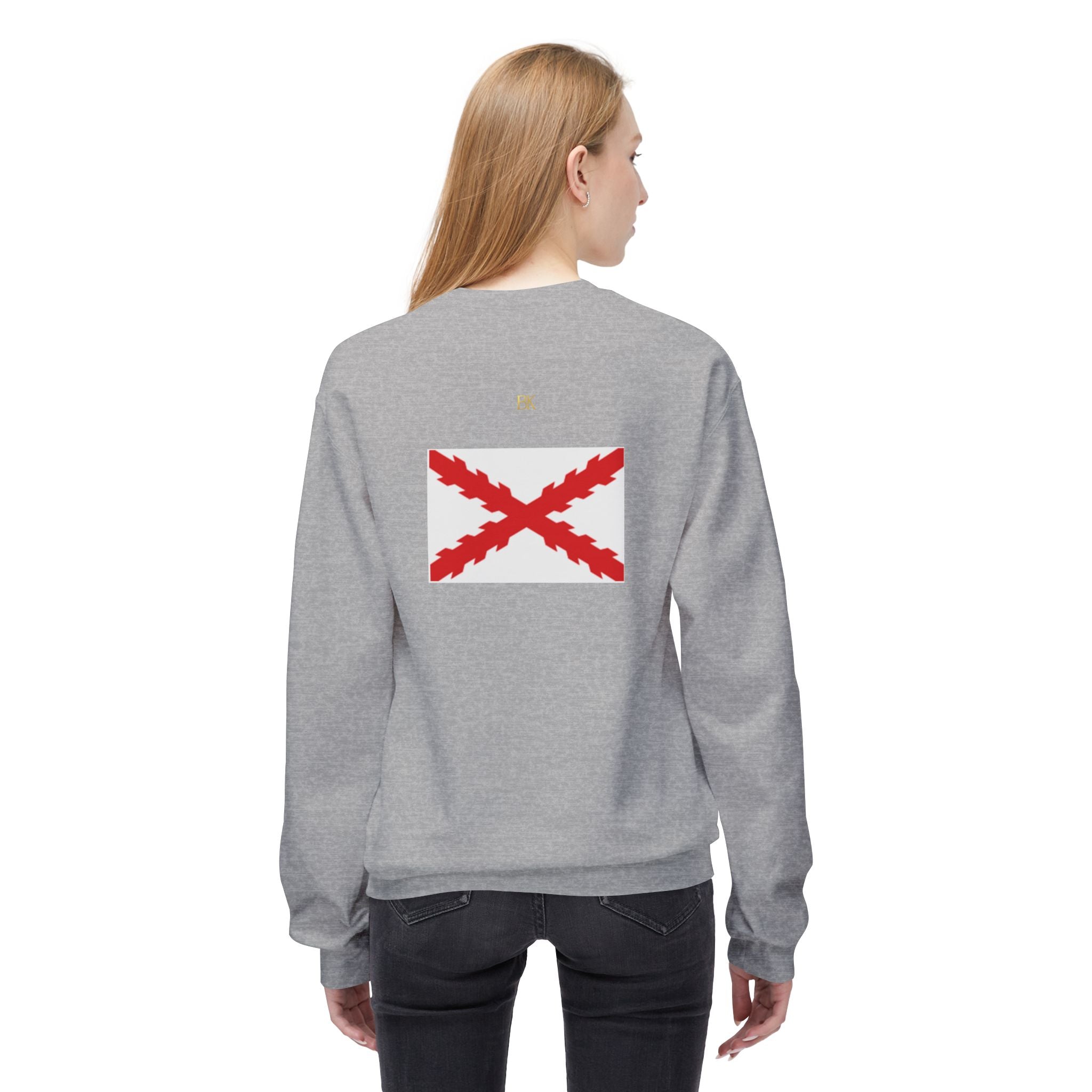 Camiseta manga larga Bandera Borgoña