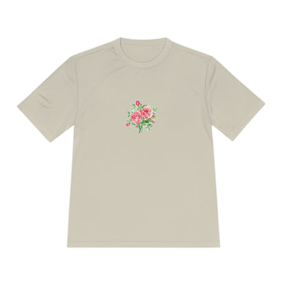 Camiseta mujer flor rosa  T-Shirt women