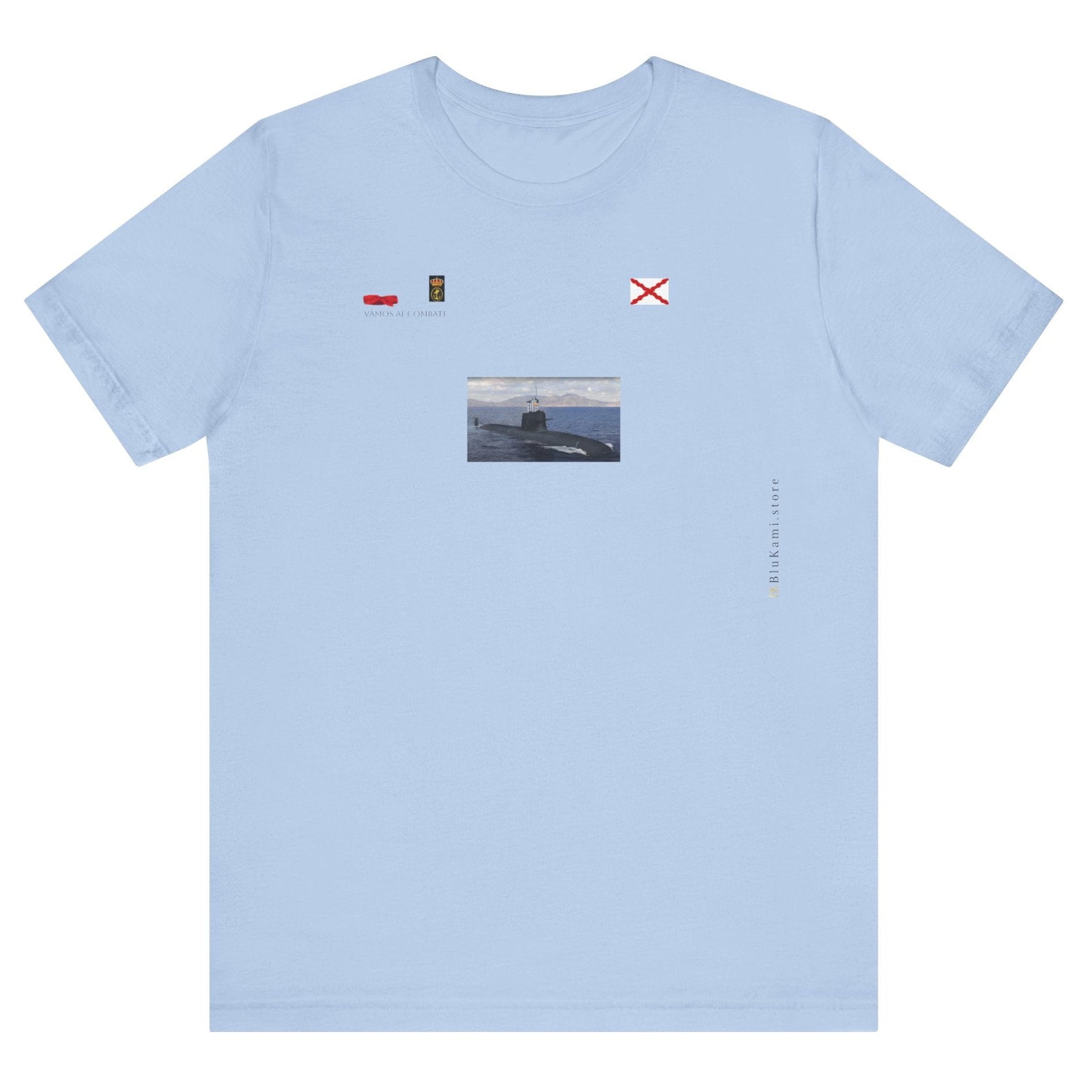 Isaac Peral submarino camiseta manga corta