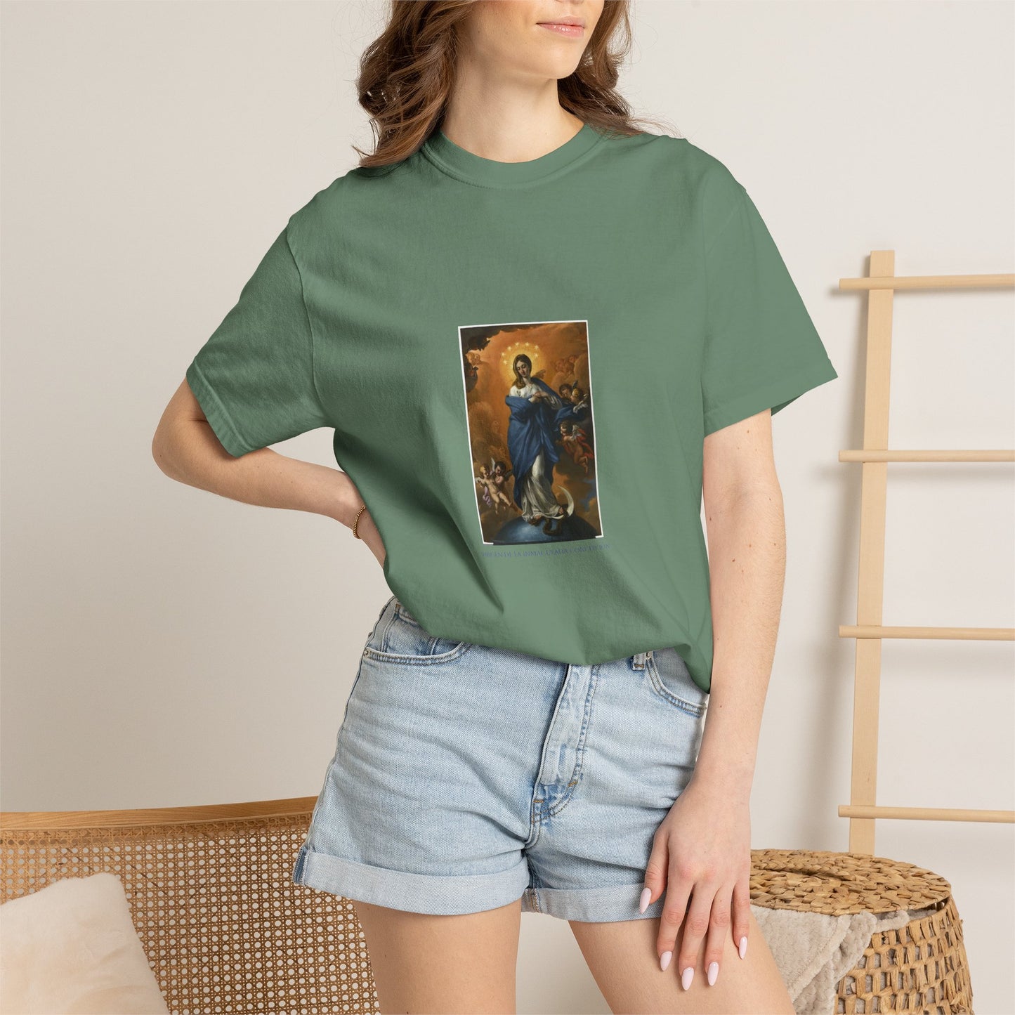 Camiseta manga corta Virgen de la Inmaculada
