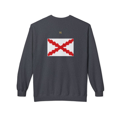 Camiseta manga larga Bandera Borgoña