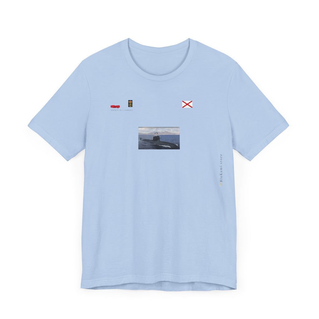 Isaac Peral submarino camiseta manga corta