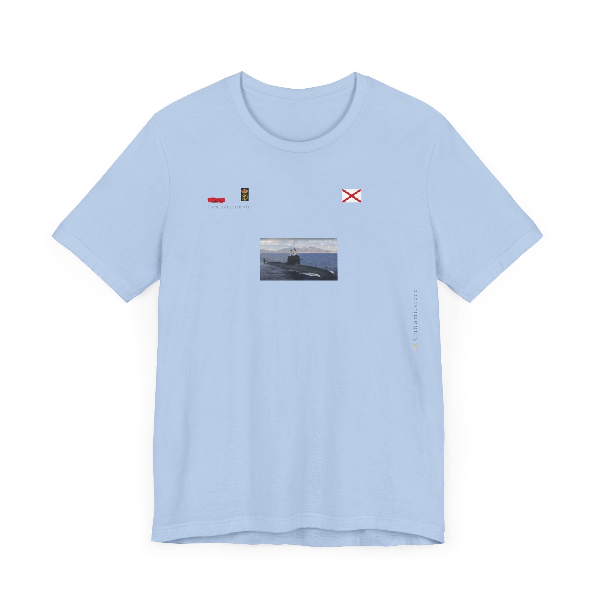 Isaac Peral submarino camiseta manga corta