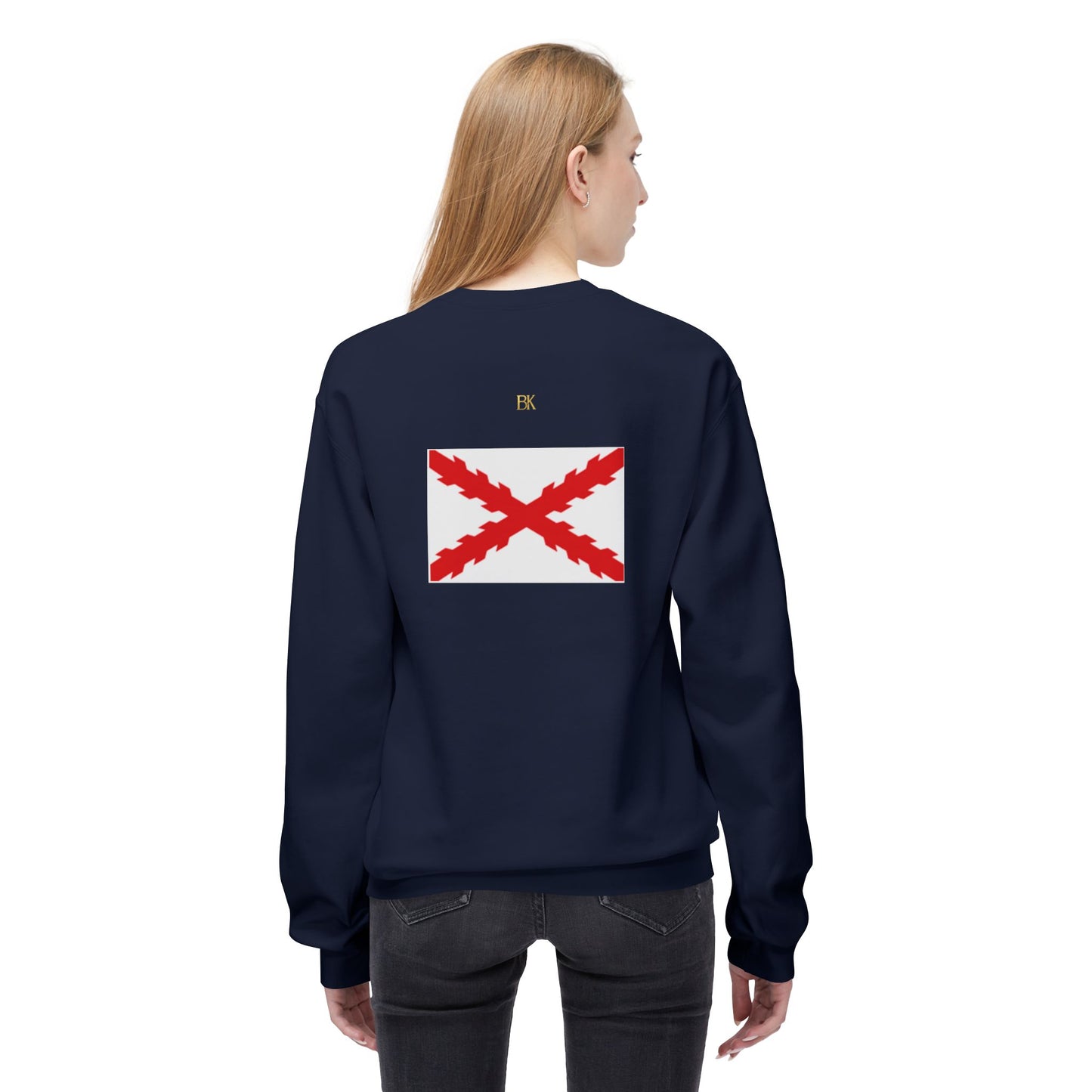 Camiseta manga larga Bandera Borgoña