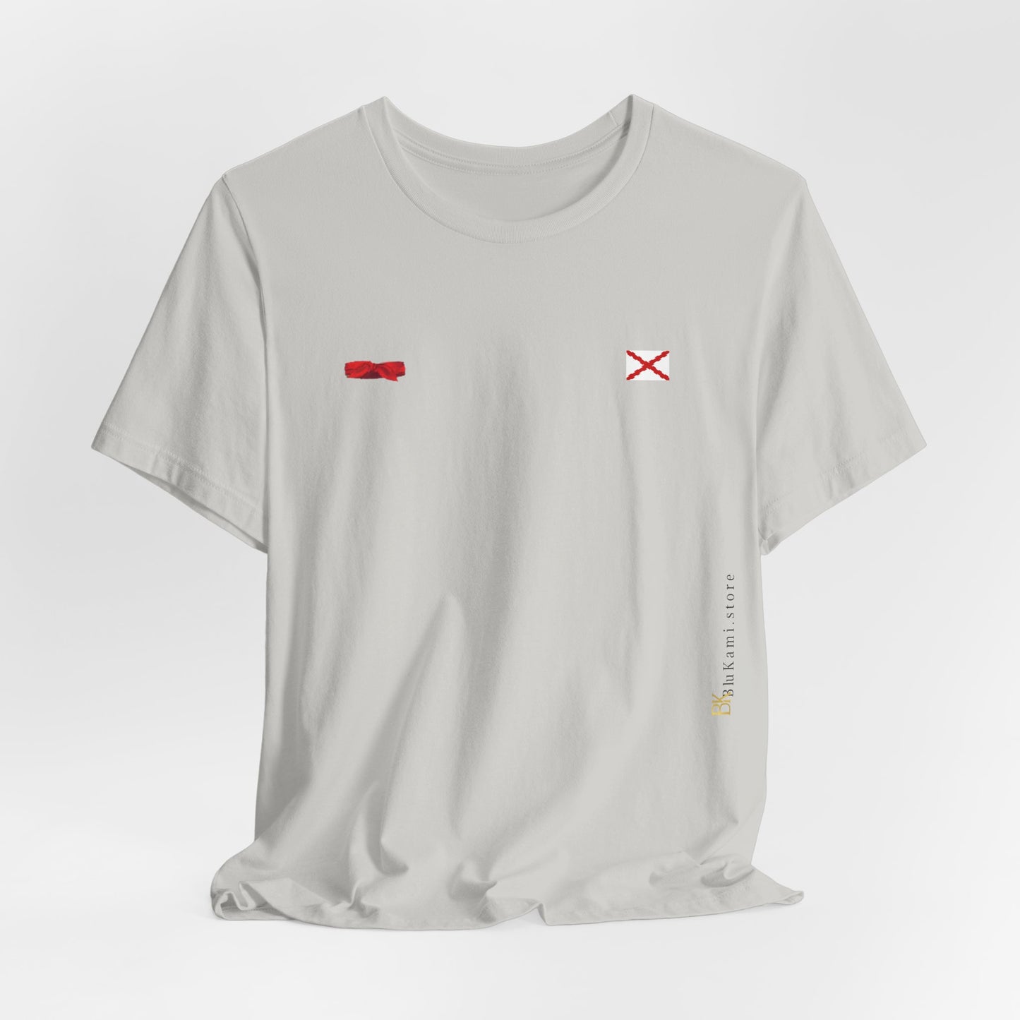 Camiseta manga corta Aspa de Borgoña Cruz de San Andrés   y  pañuelo hermandad Hispana