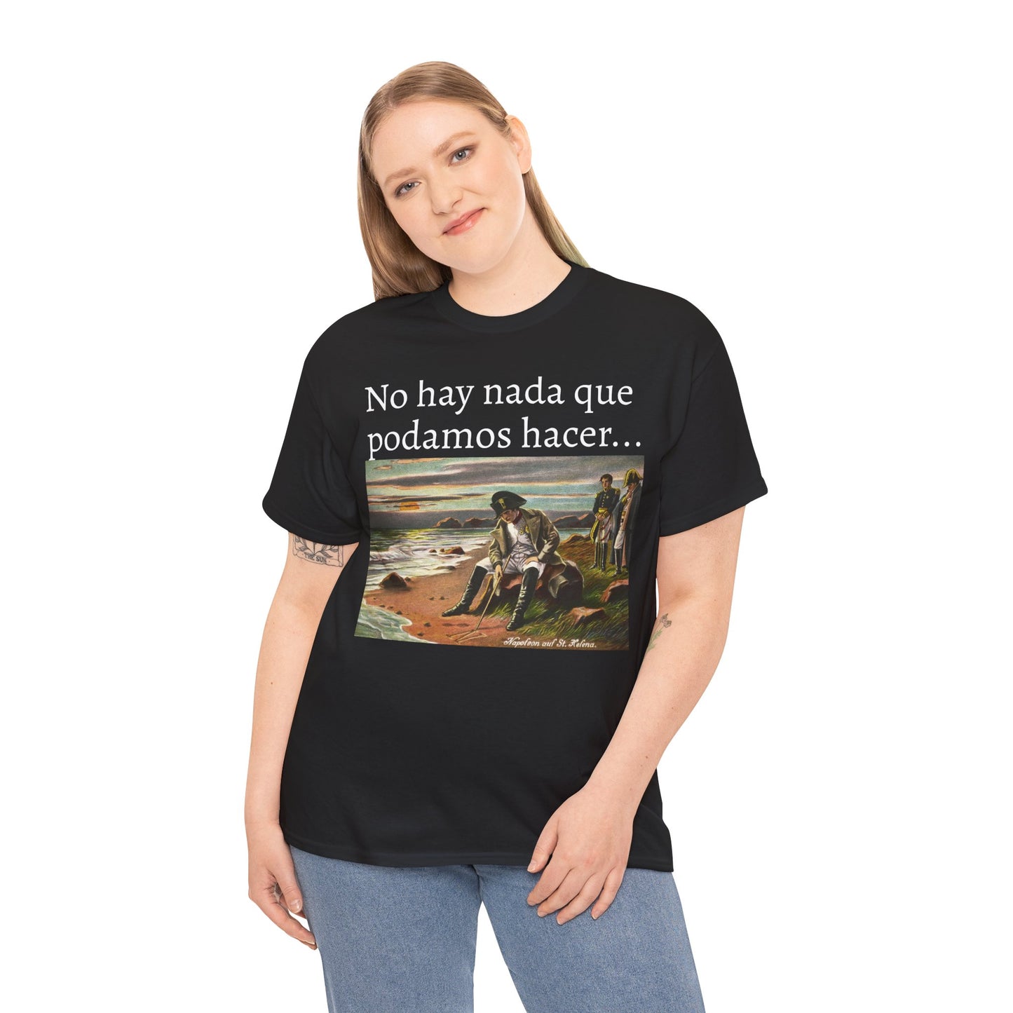 Camiseta algodón exilio Napoleón.