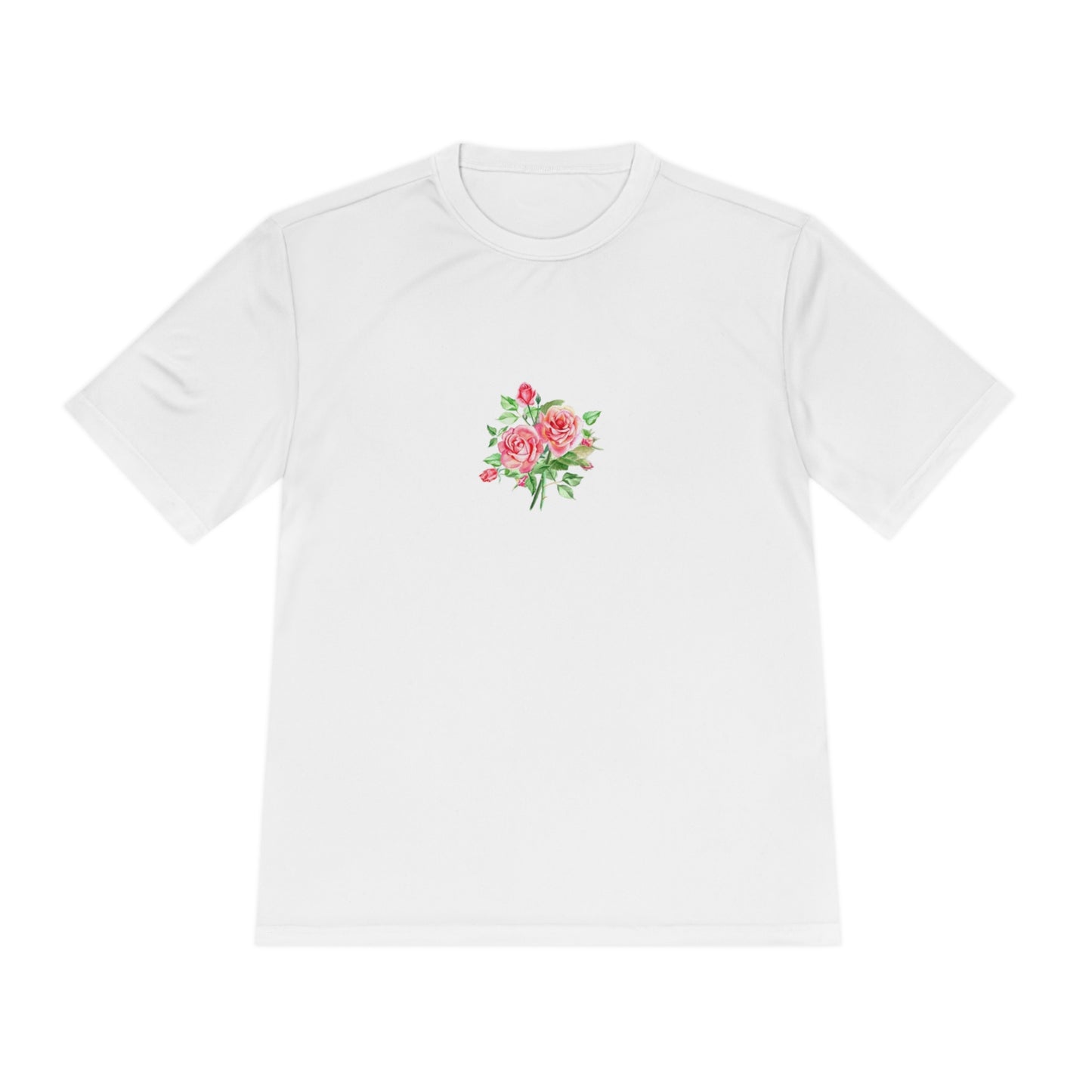 Camiseta mujer flor rosa  T-Shirt women