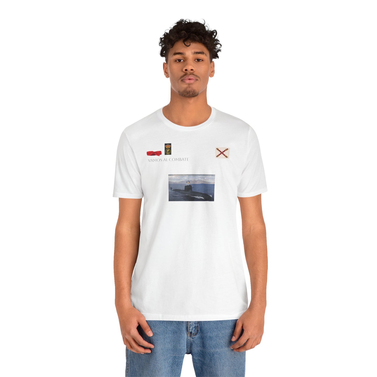 Camiseta manga corta  submarino Isaac Peral