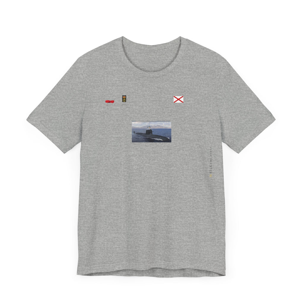Isaac Peral submarino camiseta manga corta