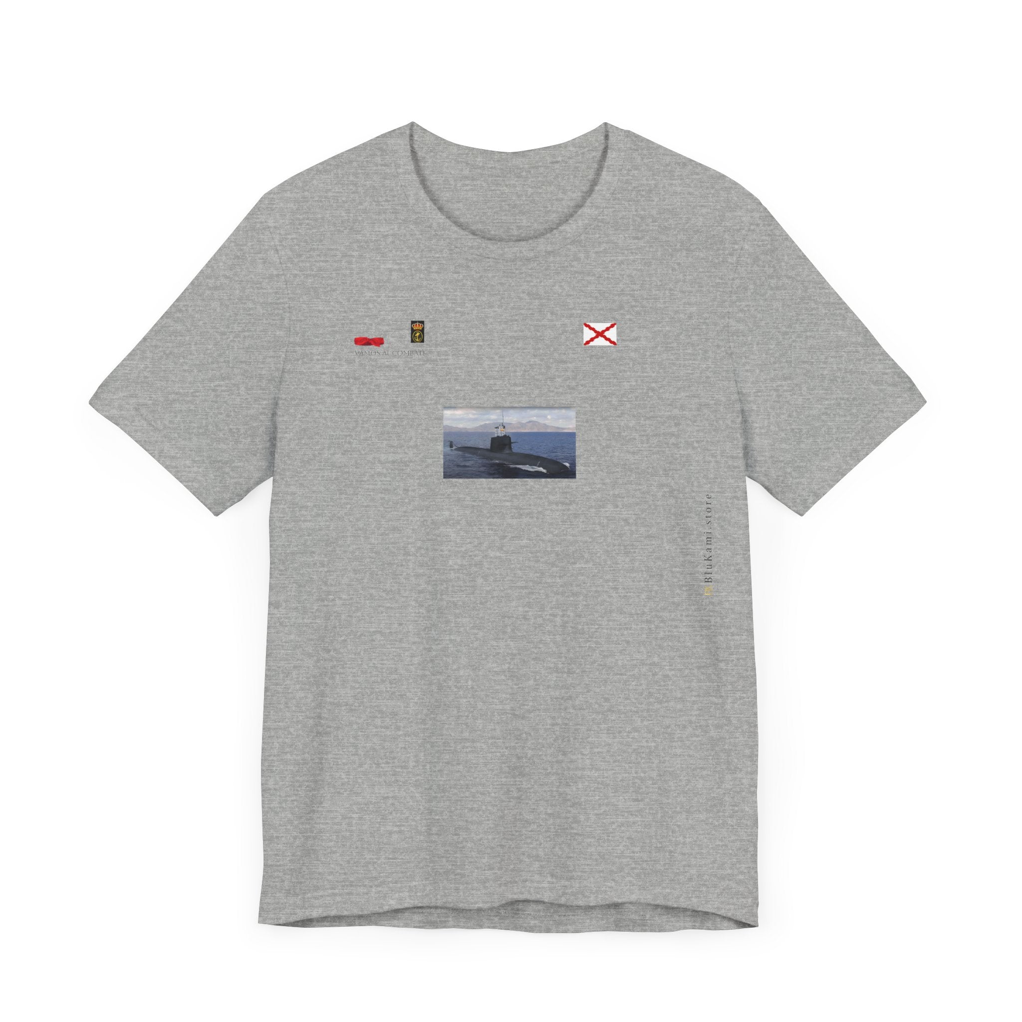 Isaac Peral submarino camiseta manga corta