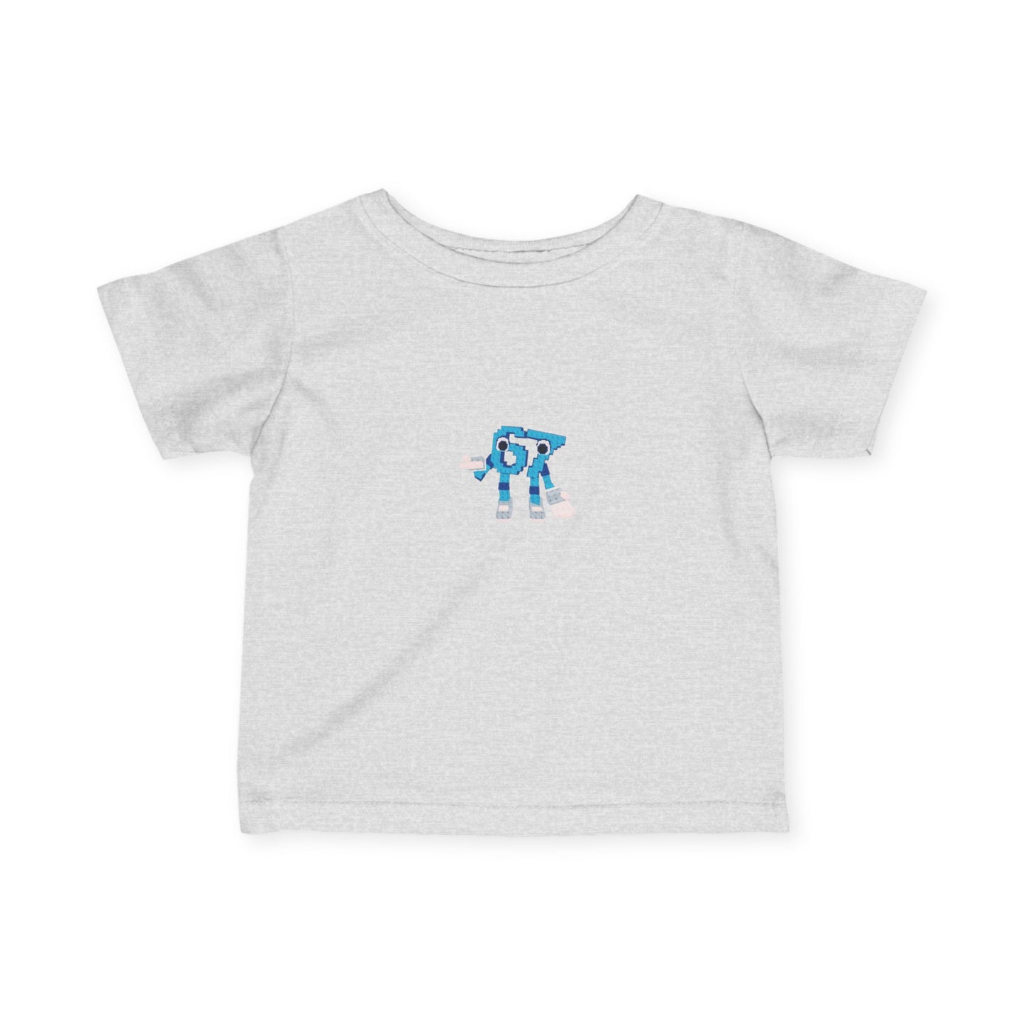 Camiseta niños SixSeven Infant Tee — Cute Blue Robot Graphic Baby Shirt