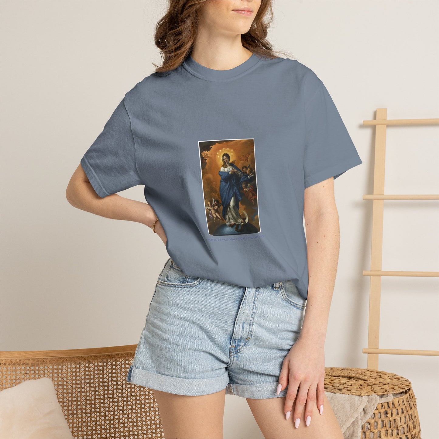 Camiseta manga corta Virgen de la Inmaculada