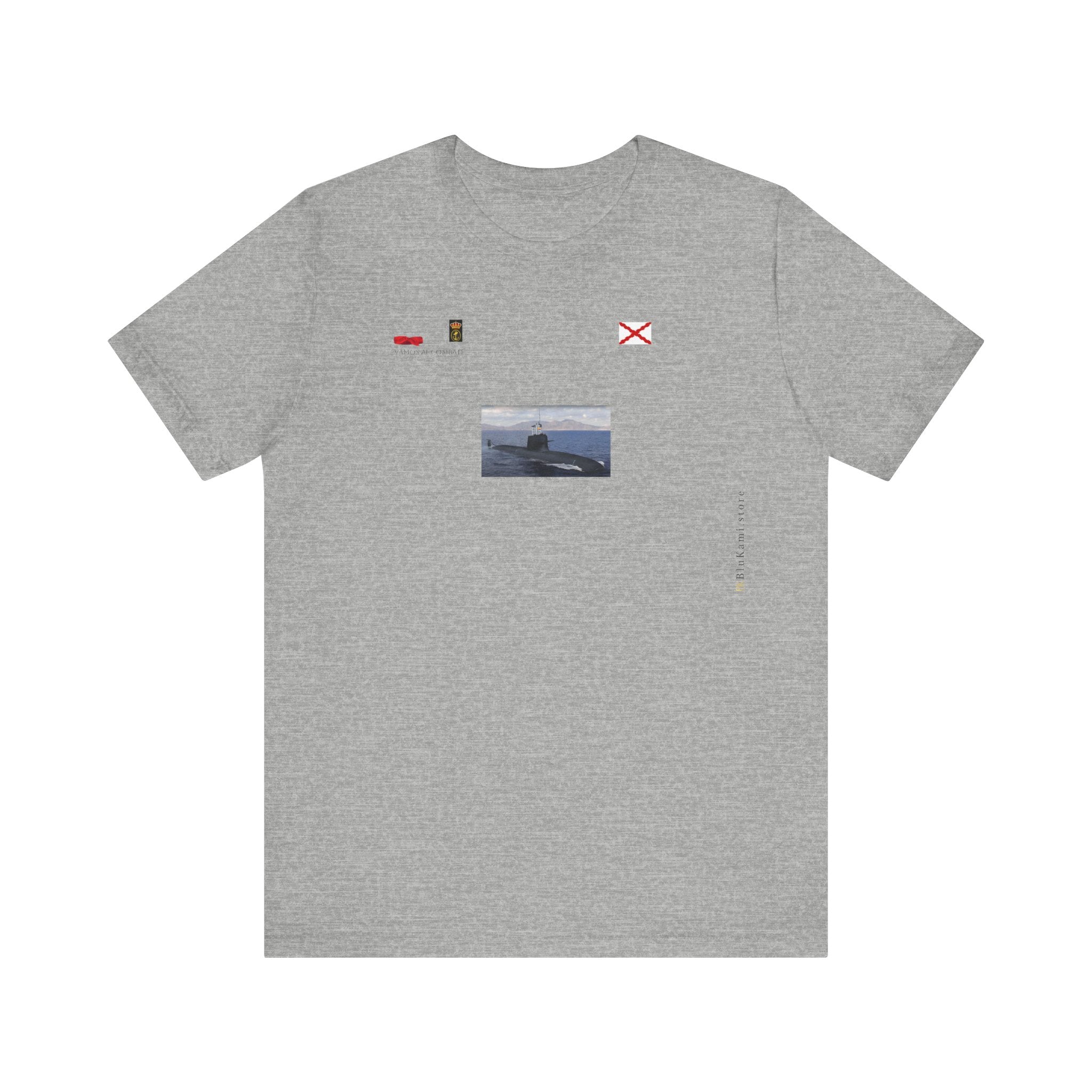 Isaac Peral submarino camiseta manga corta