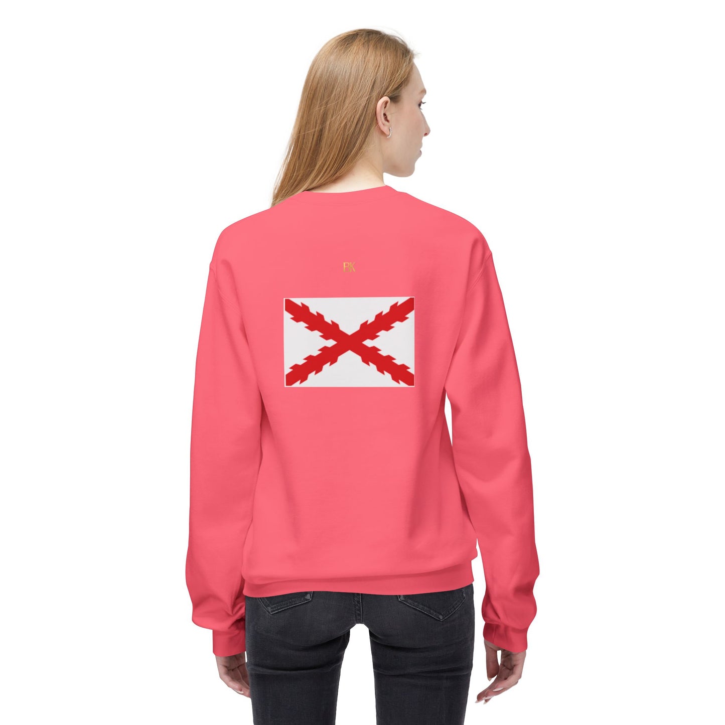 Camiseta manga larga Bandera Borgoña