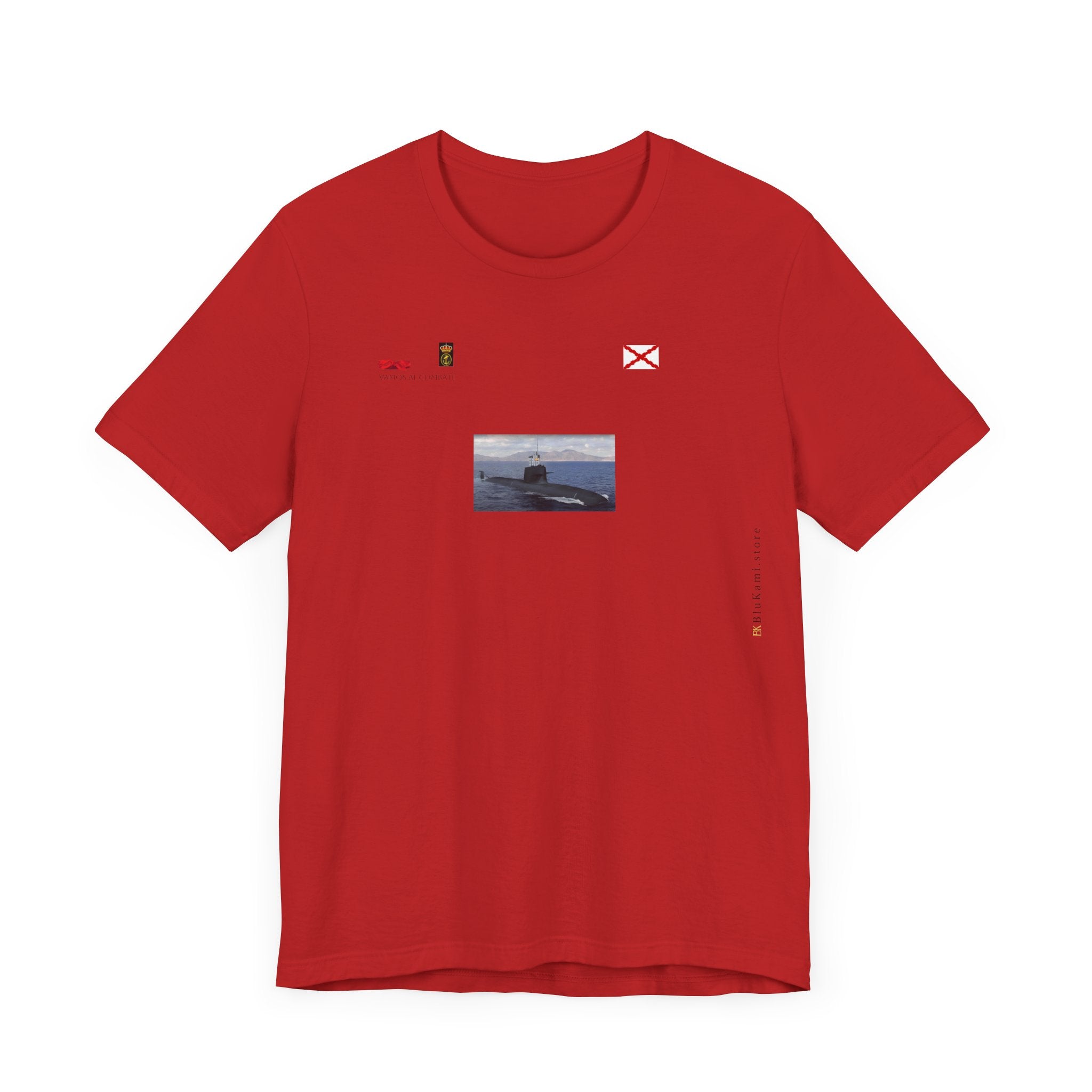 Isaac Peral submarino camiseta manga corta