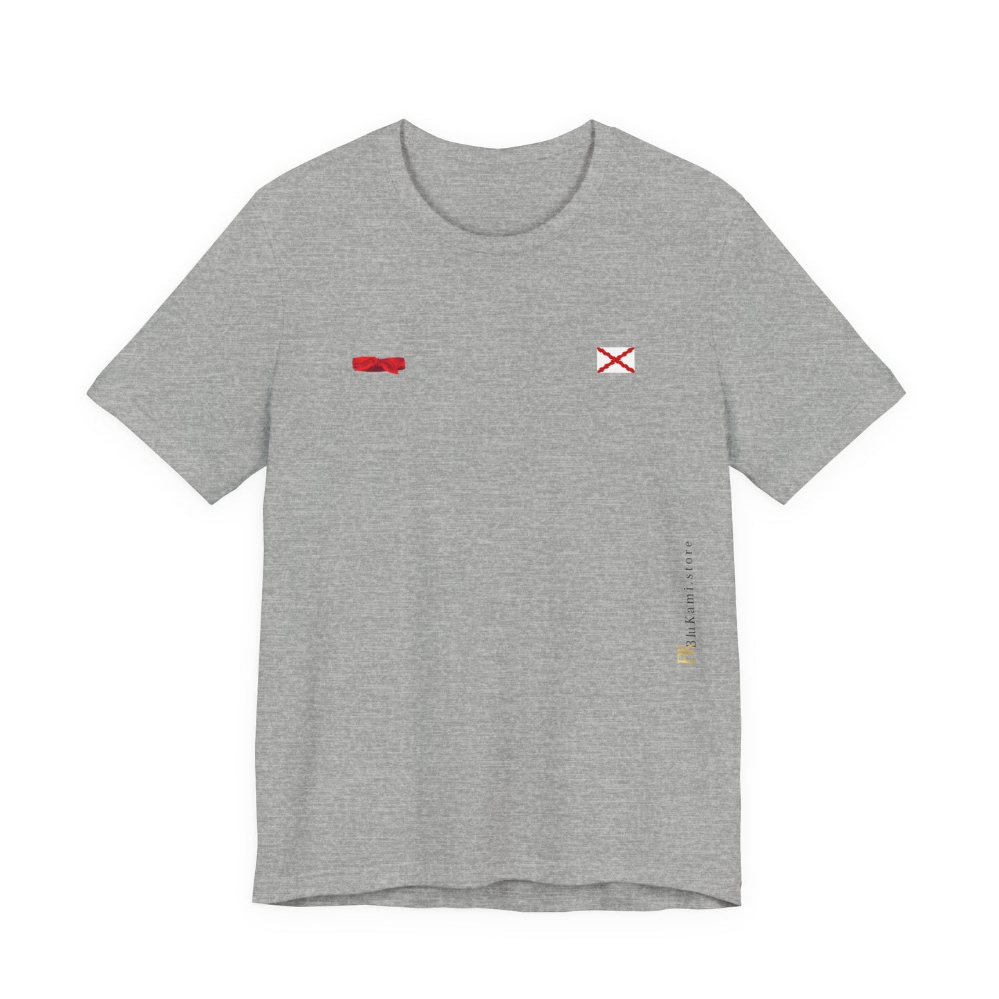 Camiseta manga corta Aspa de Borgoña Cruz de San Andrés   y  pañuelo hermandad Hispana