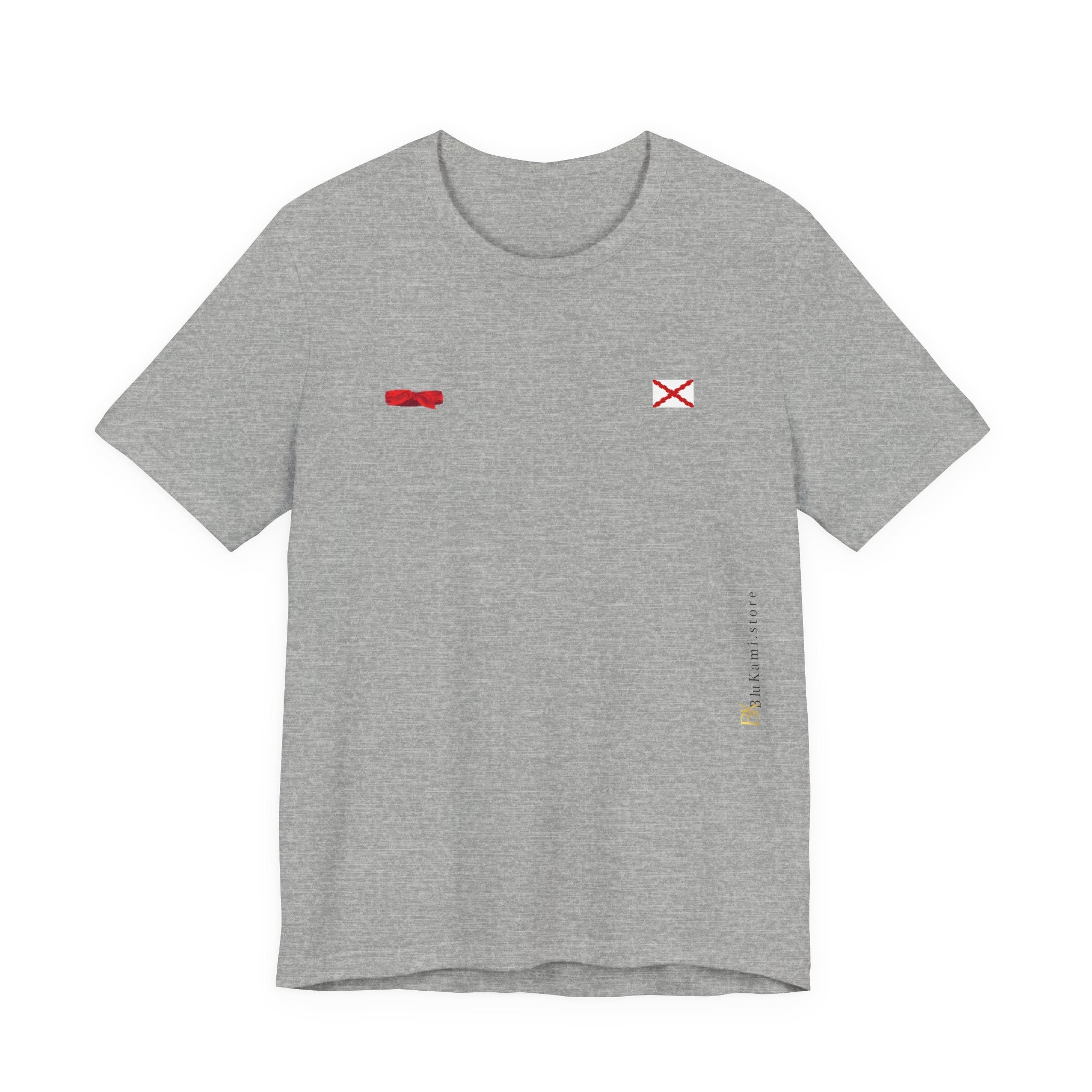 Camiseta manga corta Aspa de Borgoña Cruz de San Andrés   y  pañuelo hermandad Hispana