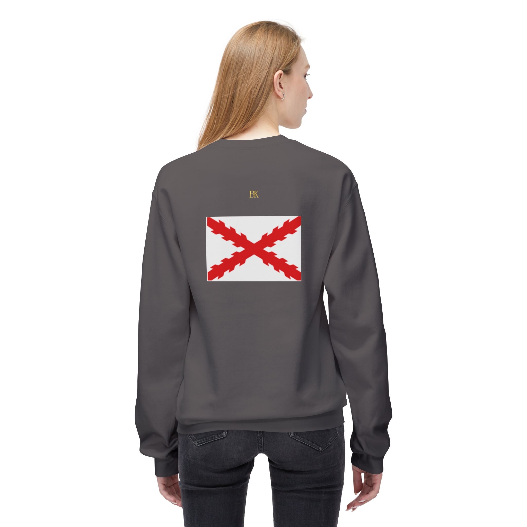 Camiseta manga larga Bandera Borgoña