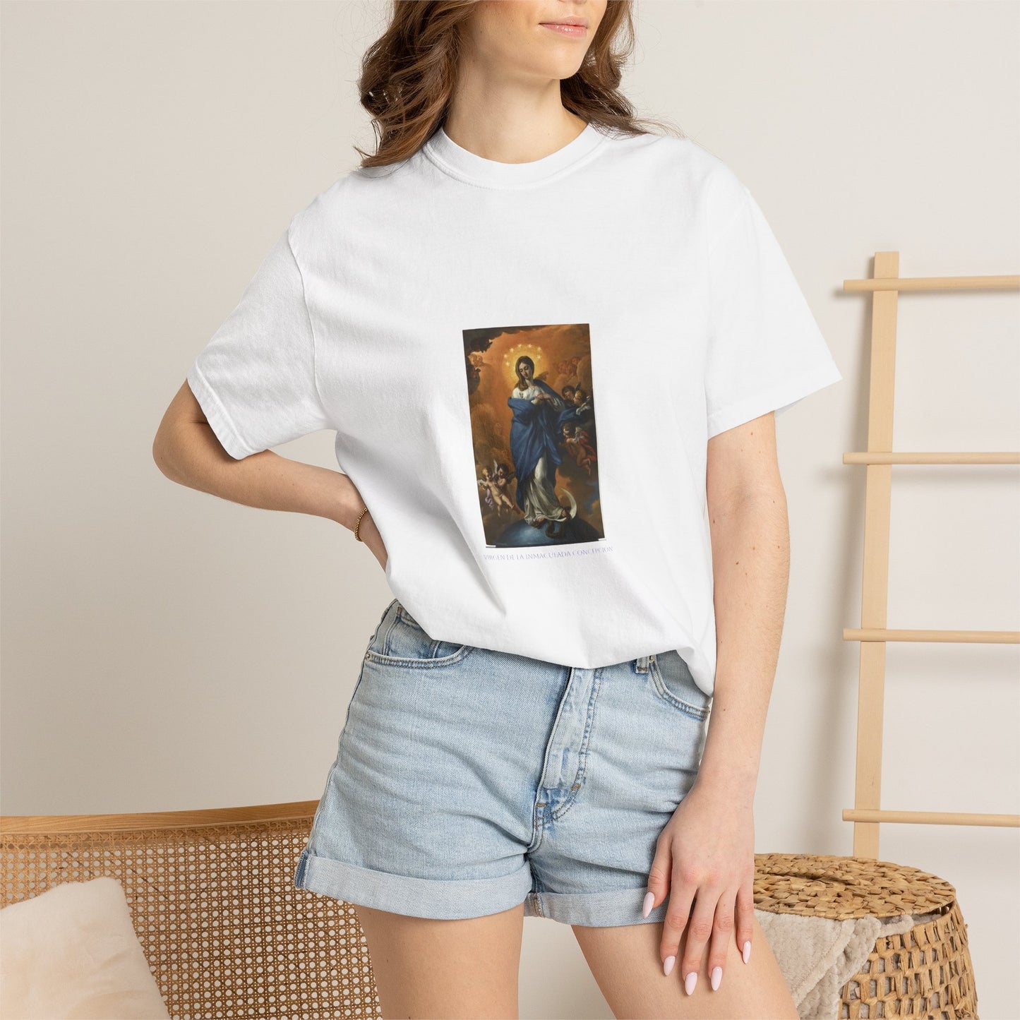 Camiseta manga corta Virgen de la Inmaculada