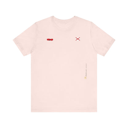 Camiseta manga corta Aspa de Borgoña Cruz de San Andrés   y  pañuelo hermandad Hispana