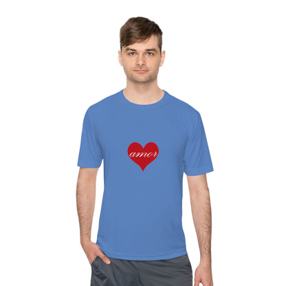 Camiseta corazón amor