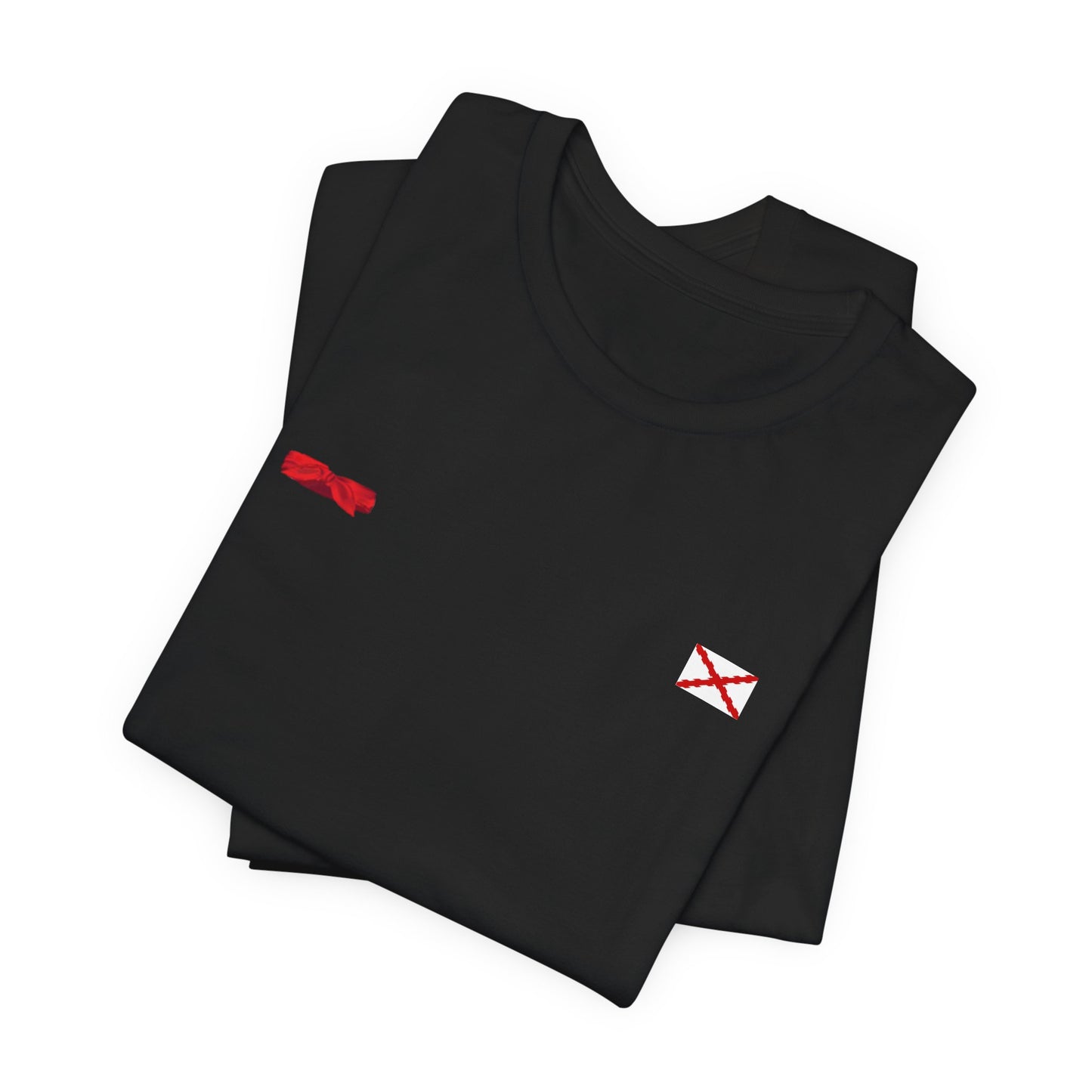 Camiseta manga corta Aspa de Borgoña Cruz de San Andrés   y  pañuelo hermandad Hispana