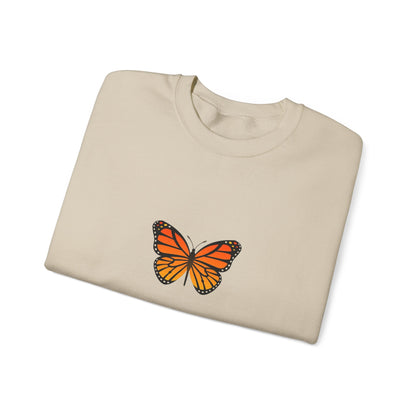 Sudadera unisex mariposa monarca