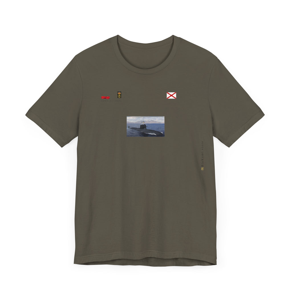 Isaac Peral submarino camiseta manga corta