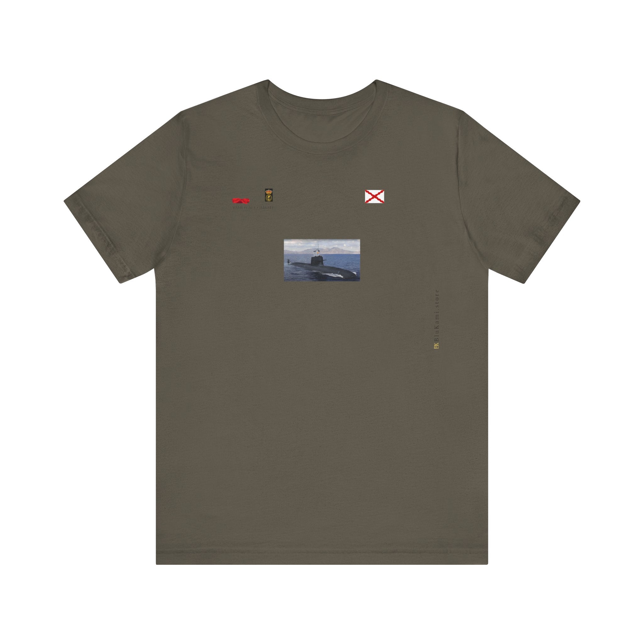 Isaac Peral submarino camiseta manga corta