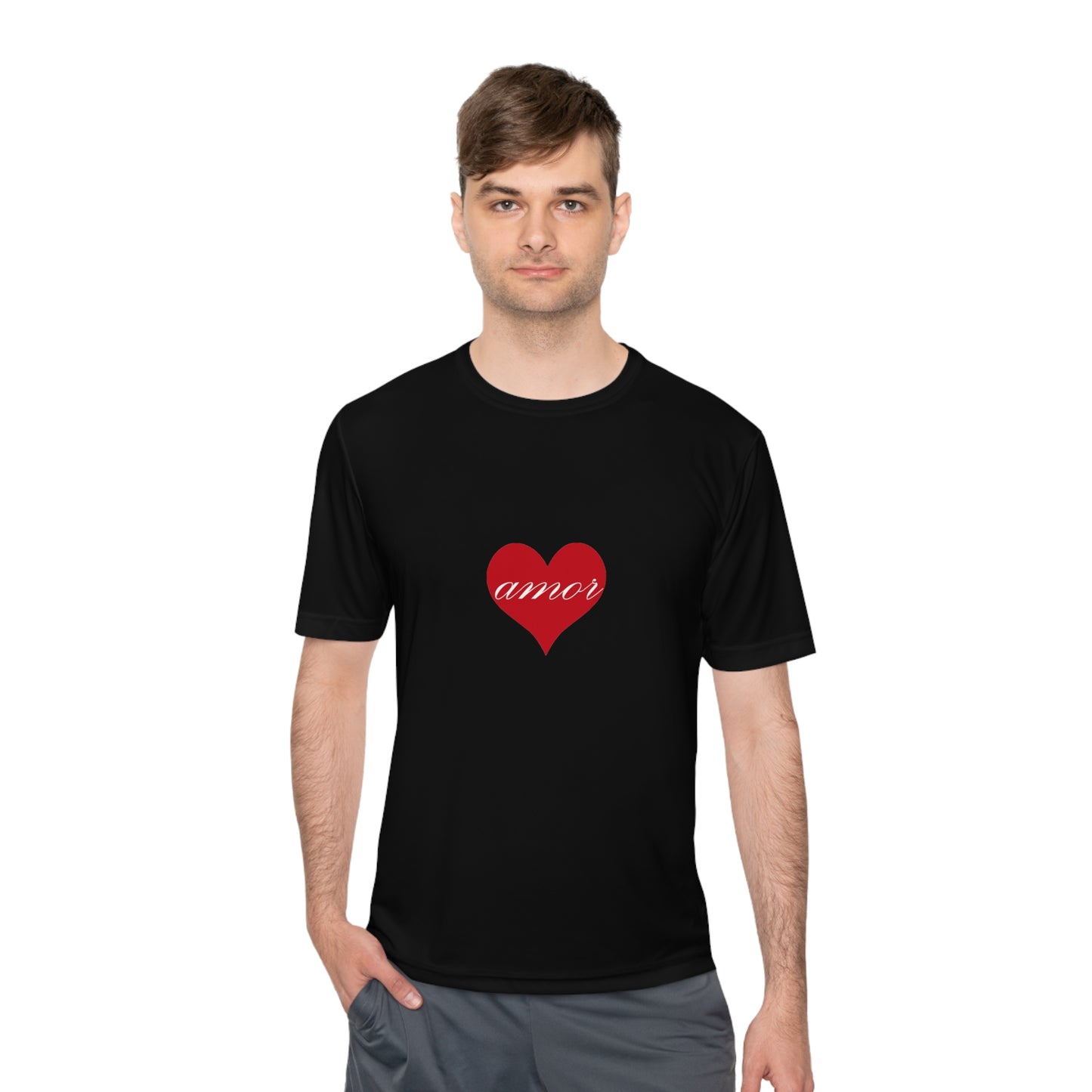 Camiseta corazón amor