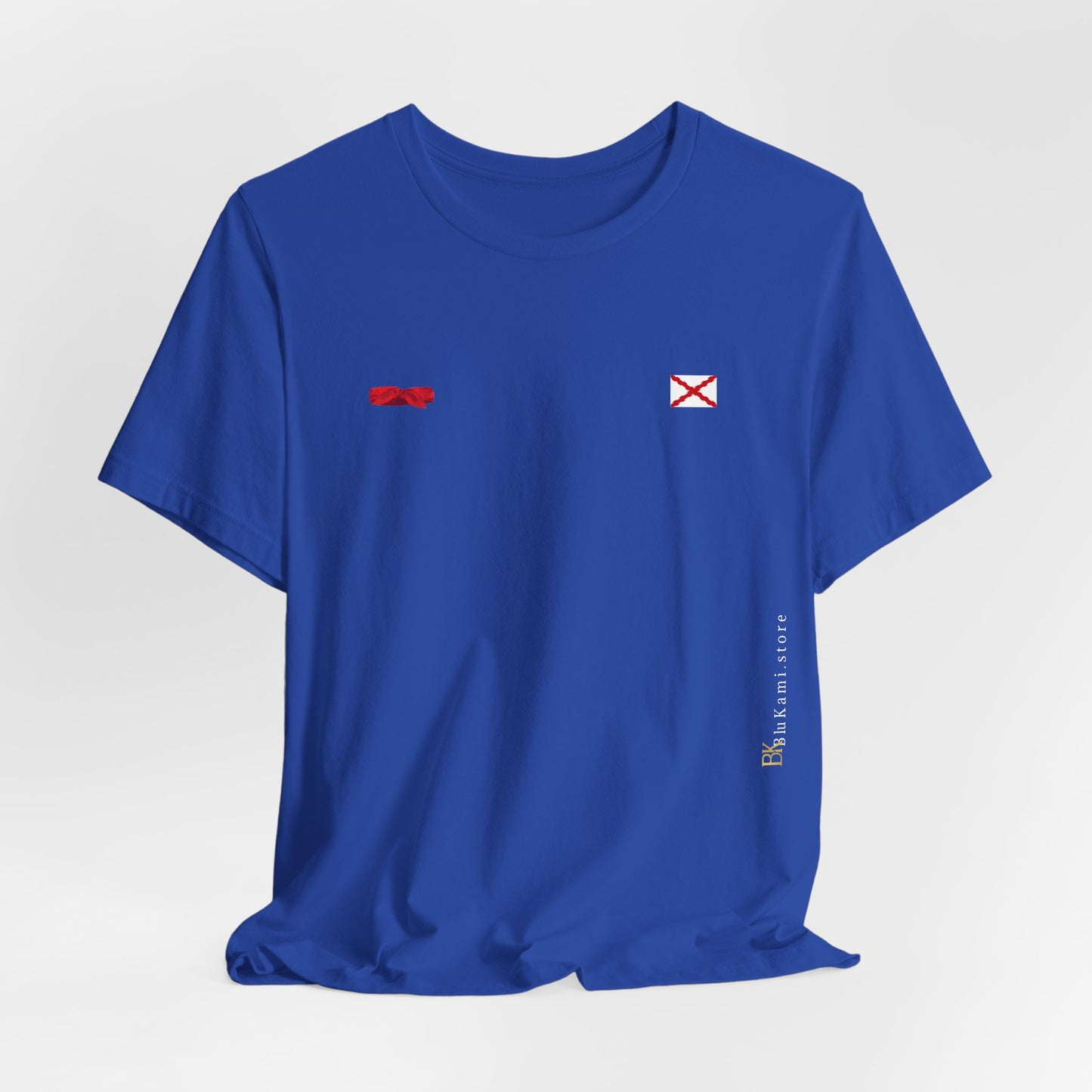 Camiseta manga corta Aspa de Borgoña Cruz de San Andrés   y  pañuelo hermandad Hispana