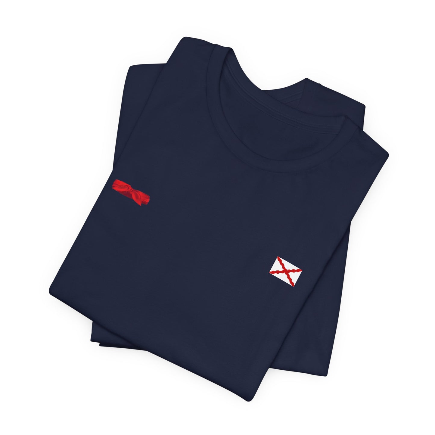 Camiseta manga corta Aspa de Borgoña Cruz de San Andrés   y  pañuelo hermandad Hispana