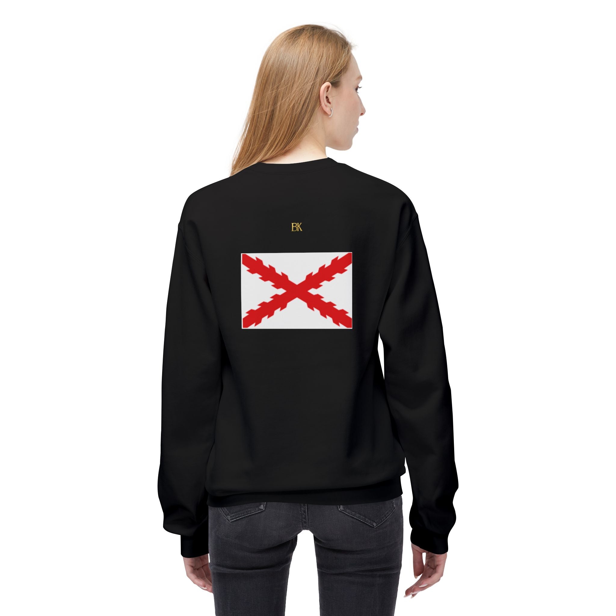 Camiseta manga larga Bandera Borgoña