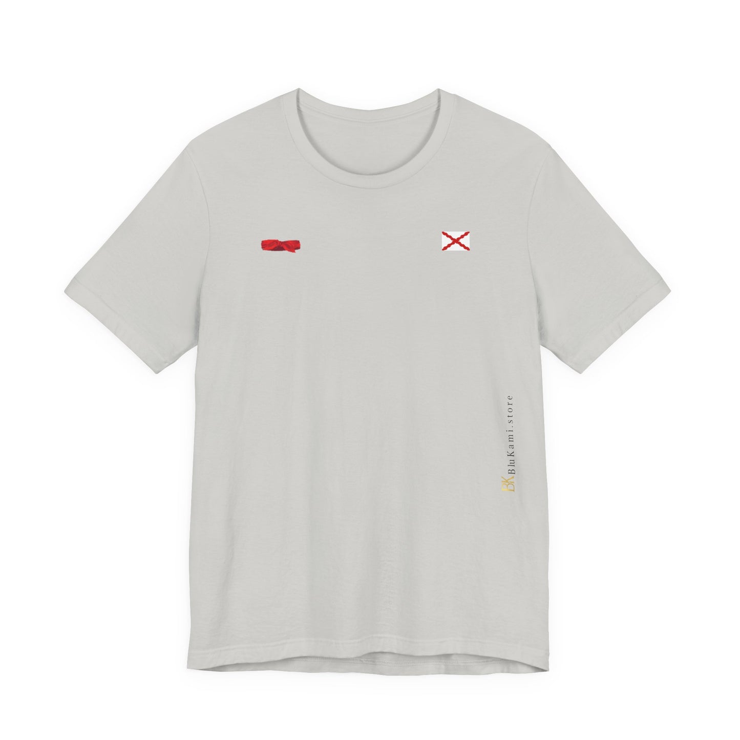 Camiseta manga corta Aspa de Borgoña Cruz de San Andrés   y  pañuelo hermandad Hispana