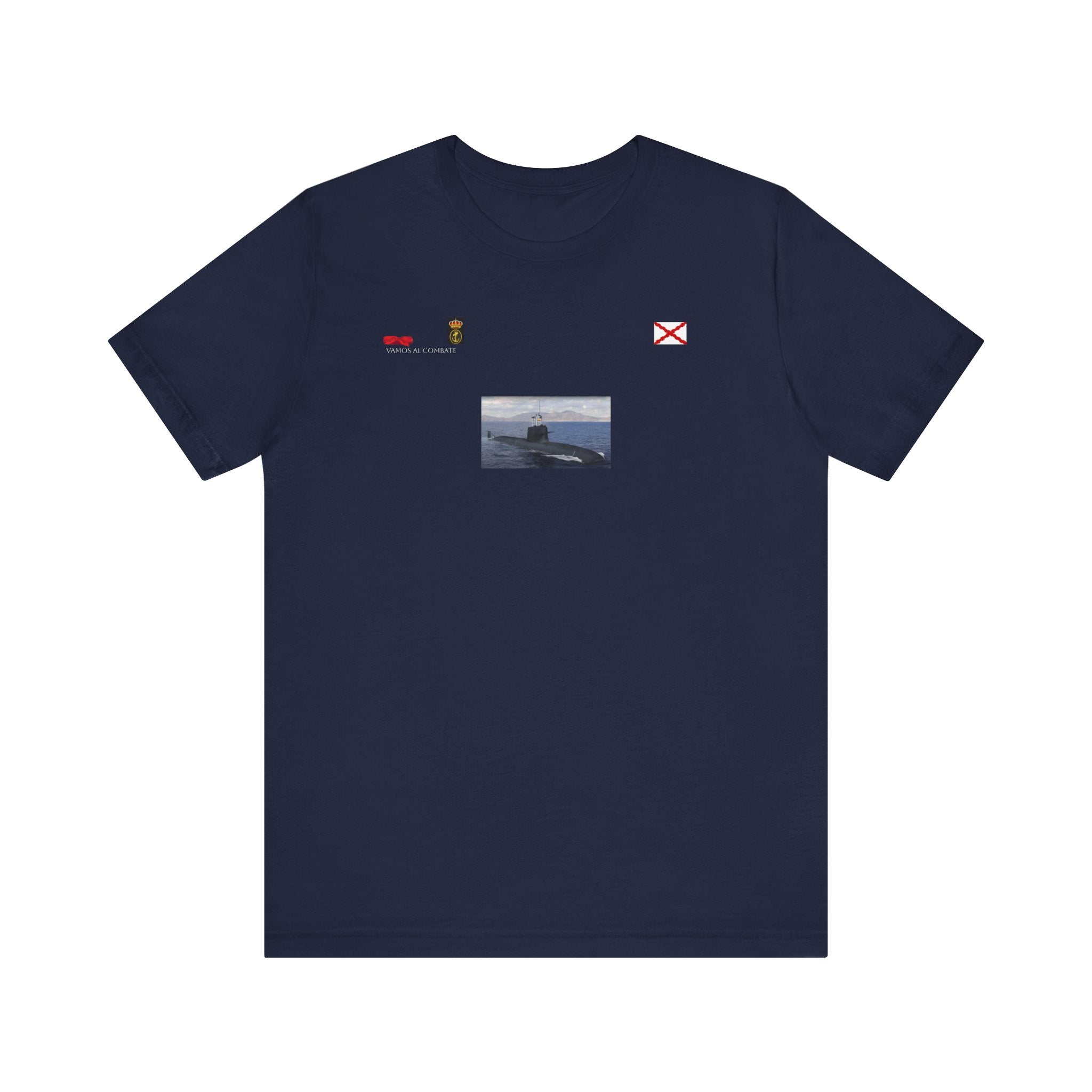Isaac Peral submarino camiseta manga corta