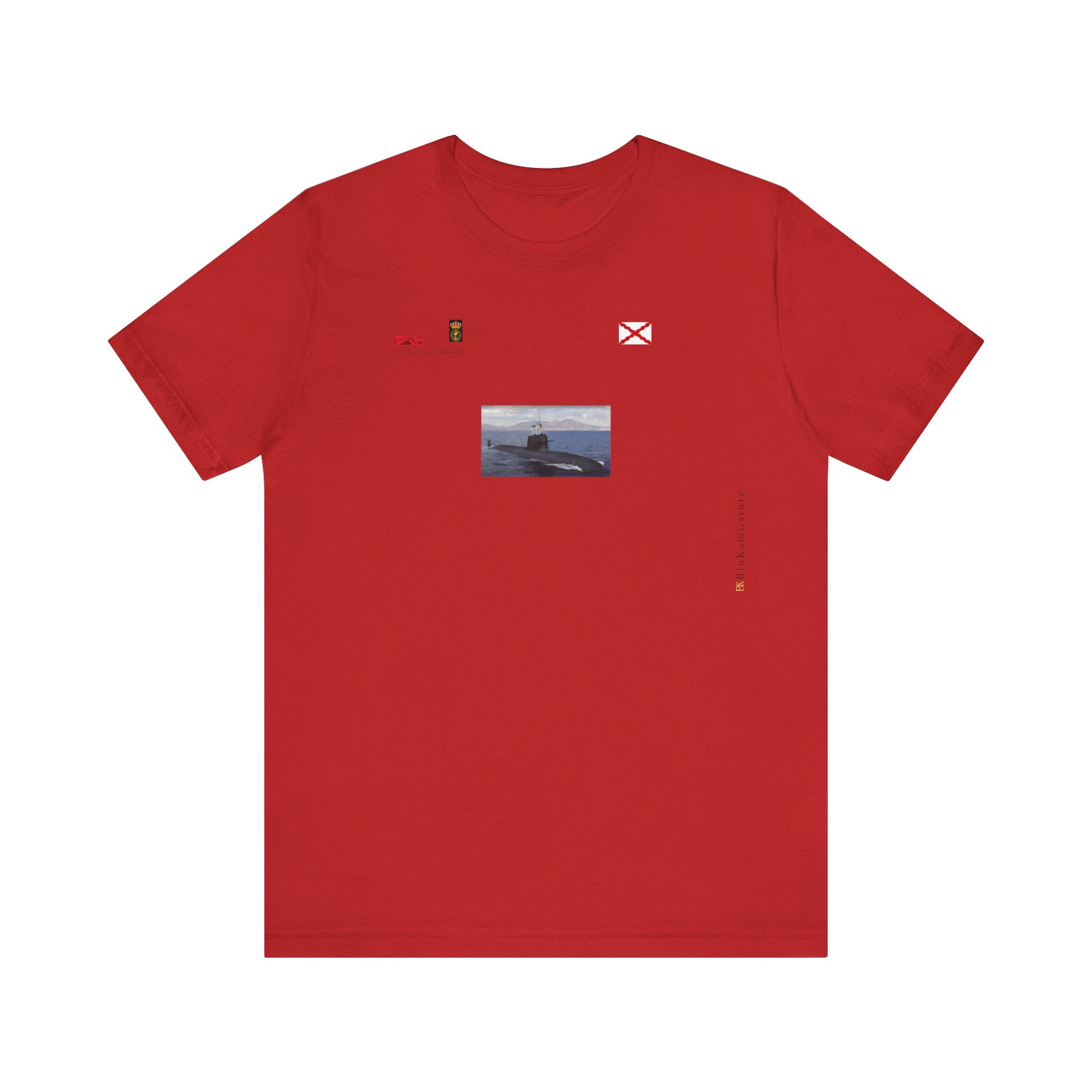Isaac Peral submarino camiseta manga corta